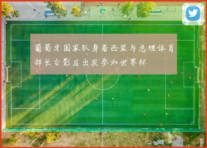 葡萄牙国家队身着西装与总理体育部长合影后出发参加世界杯